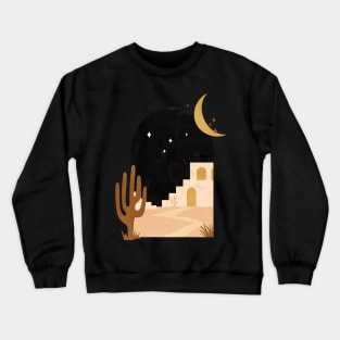 Desert Night Sky Crewneck Sweatshirt